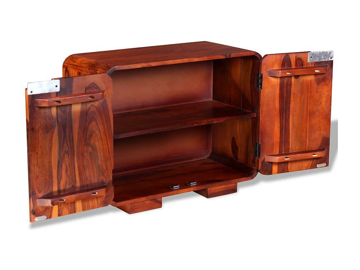 bahut armoire console bois marron 60 x 30 x 75 cm 4402016