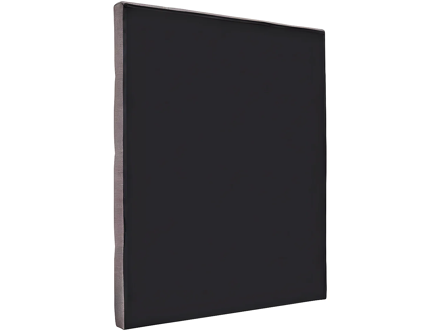 Tête de lit capitonnée "Déco" - 99 cm - Taupe - En tissu