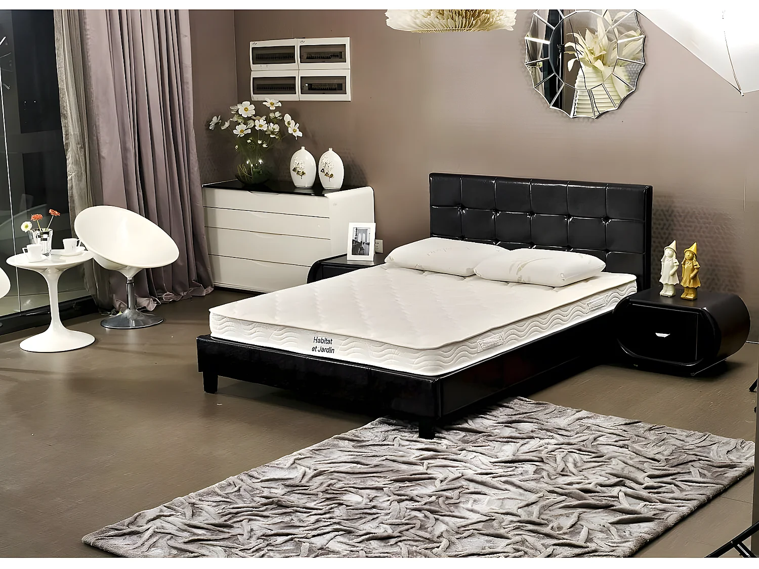 Matelas mémoire de forme "Alya" - 140 x 190 x 16 cm