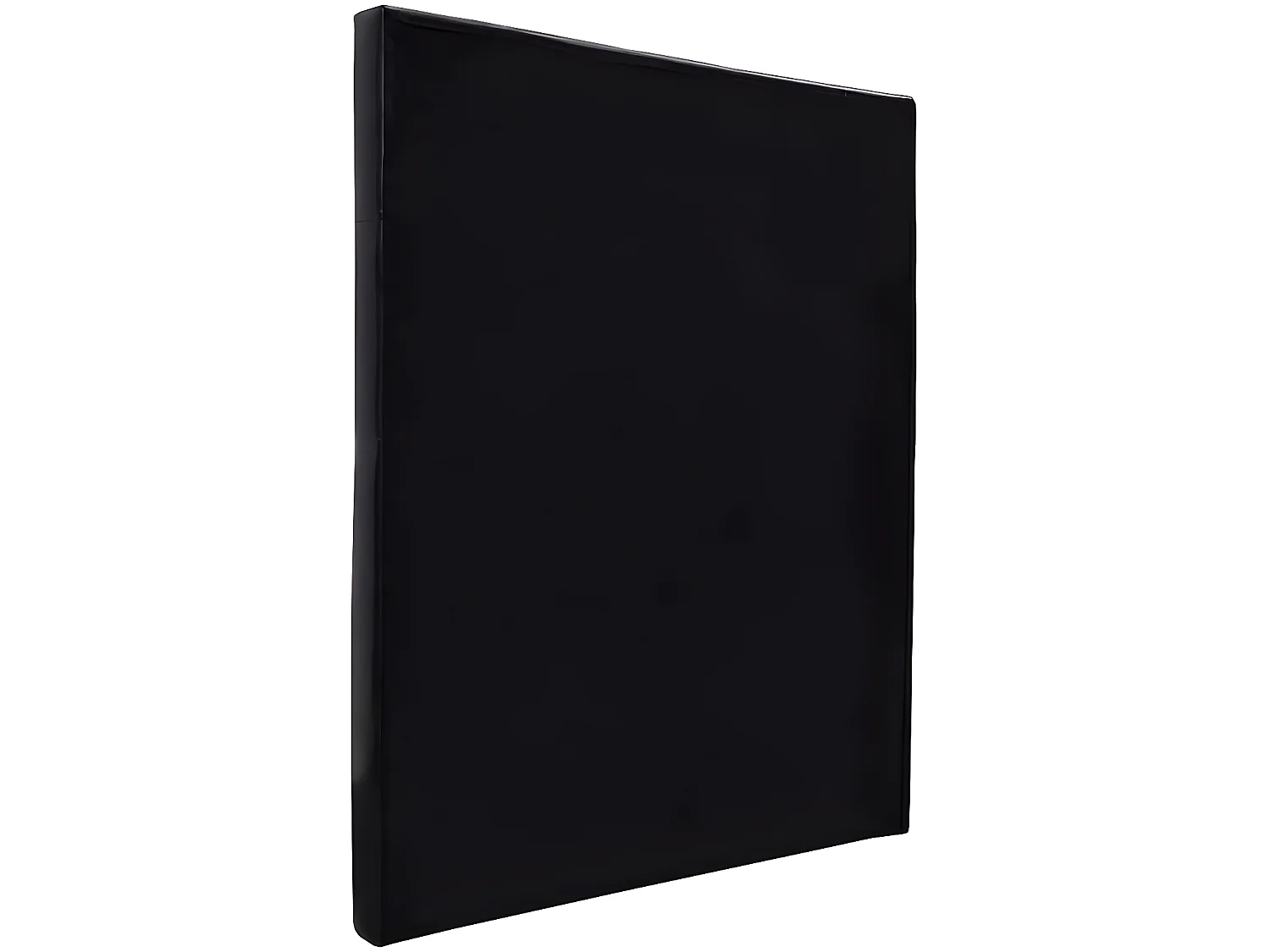 Tête de lit capitonnée "Déco" - 99 cm - Noir - En PVC