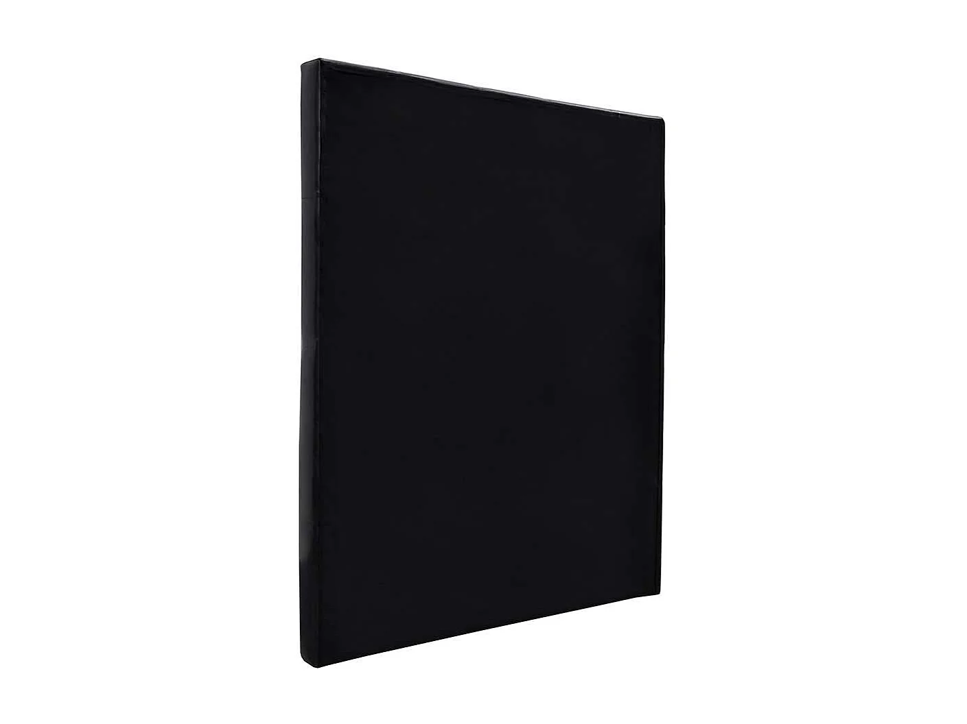 Tête de lit capitonnée "Déco" - 99 cm - Noir - En PVC