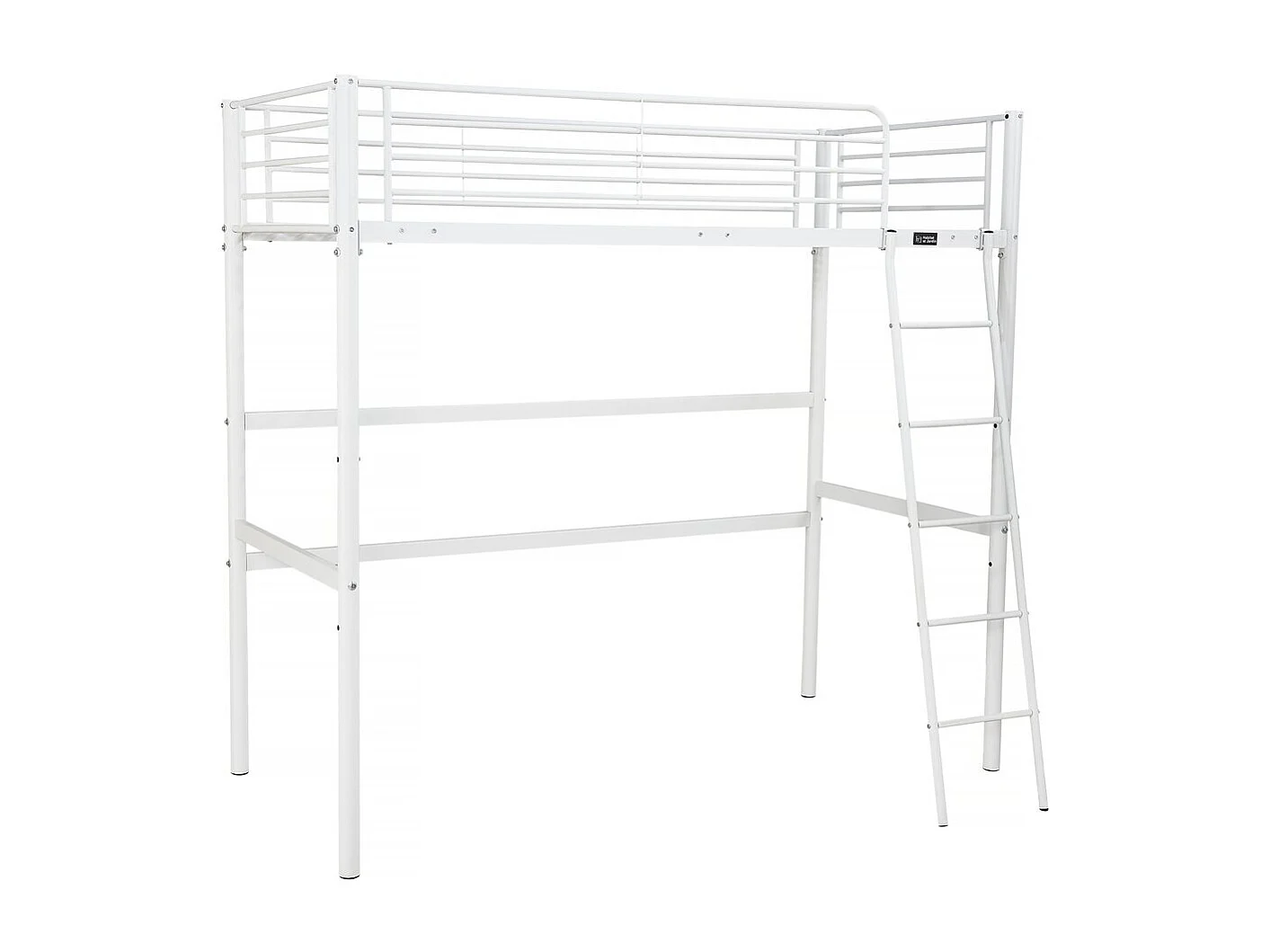 Lit mezzanine "Alora" - 90 x 190 cm - Blanc