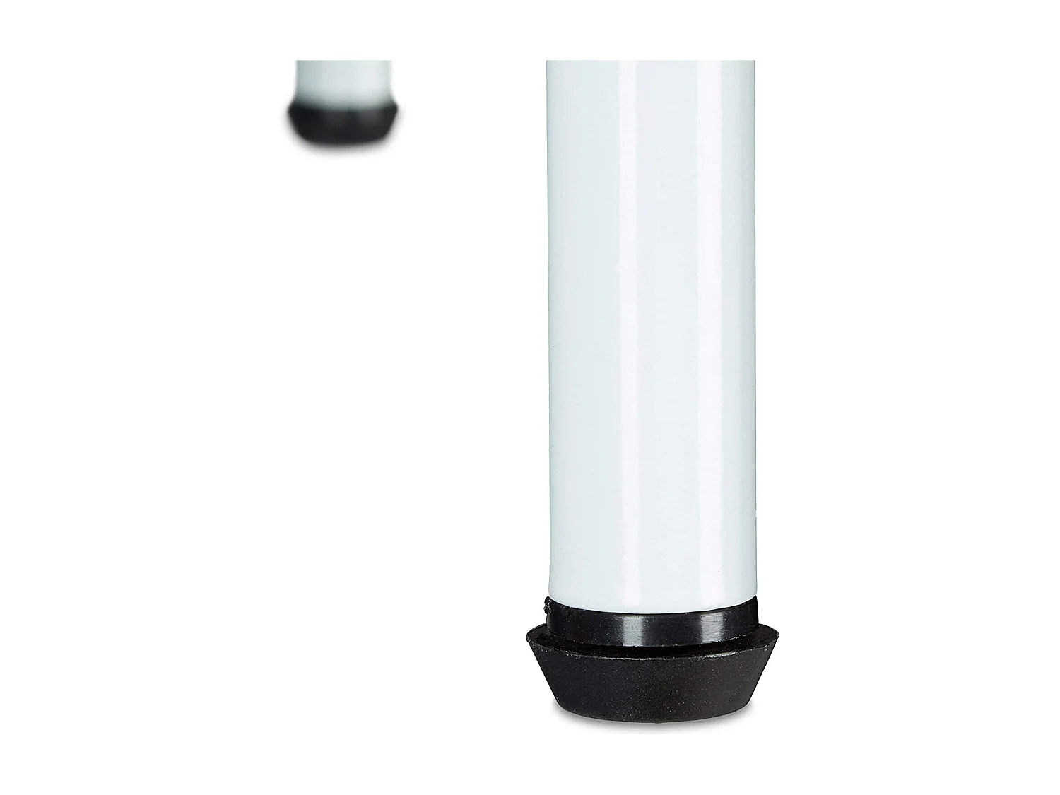 Portant à vêtements tringle métal blanche 90 x 40 x 162 cm 13_0002133_2