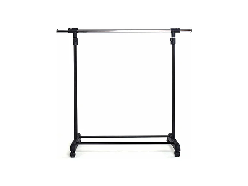 Portant penderie à vêtements argenté 140 x 42 x 170 cm 20_0000975