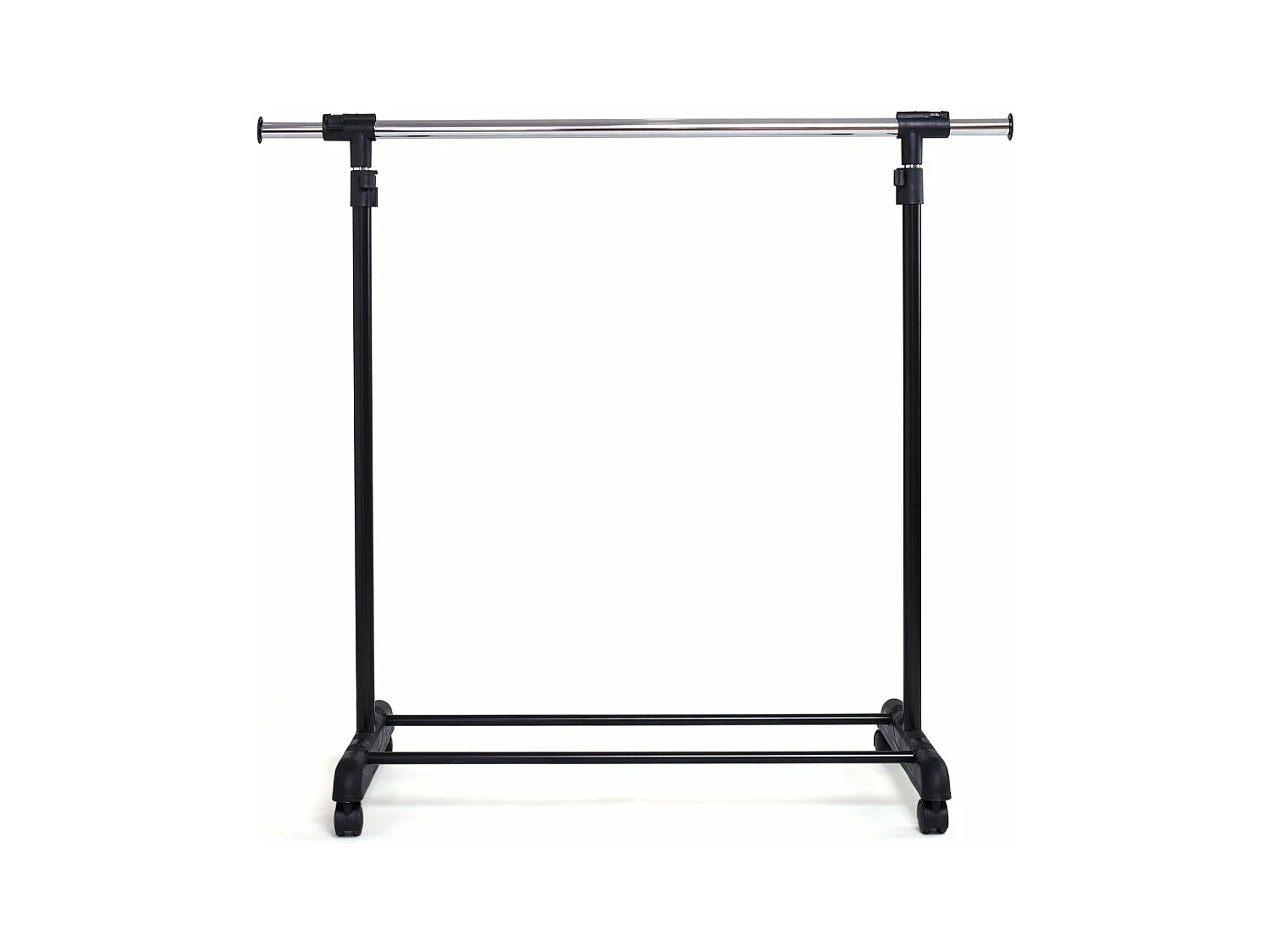 Portant penderie à vêtements argenté 140 x 42 x 170 cm 20_0000975