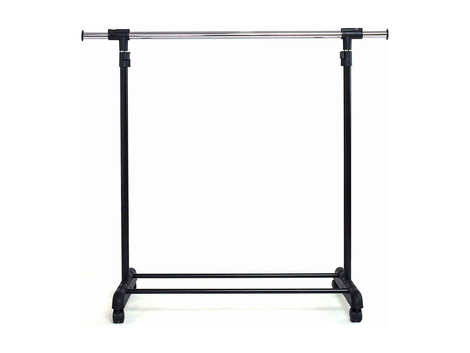 Portant penderie à vêtements argenté 140 x 42 x 170 cm 20_0000975