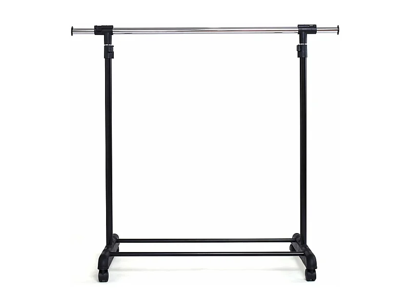 Portant penderie à vêtements argenté 140 x 42 x 170 cm 20_0000975