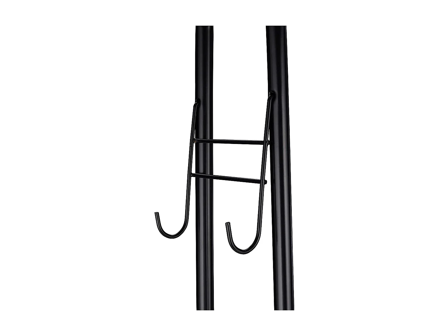 Armário guarda-roupa sobre rodas com prateleiras pretas 13_0001956