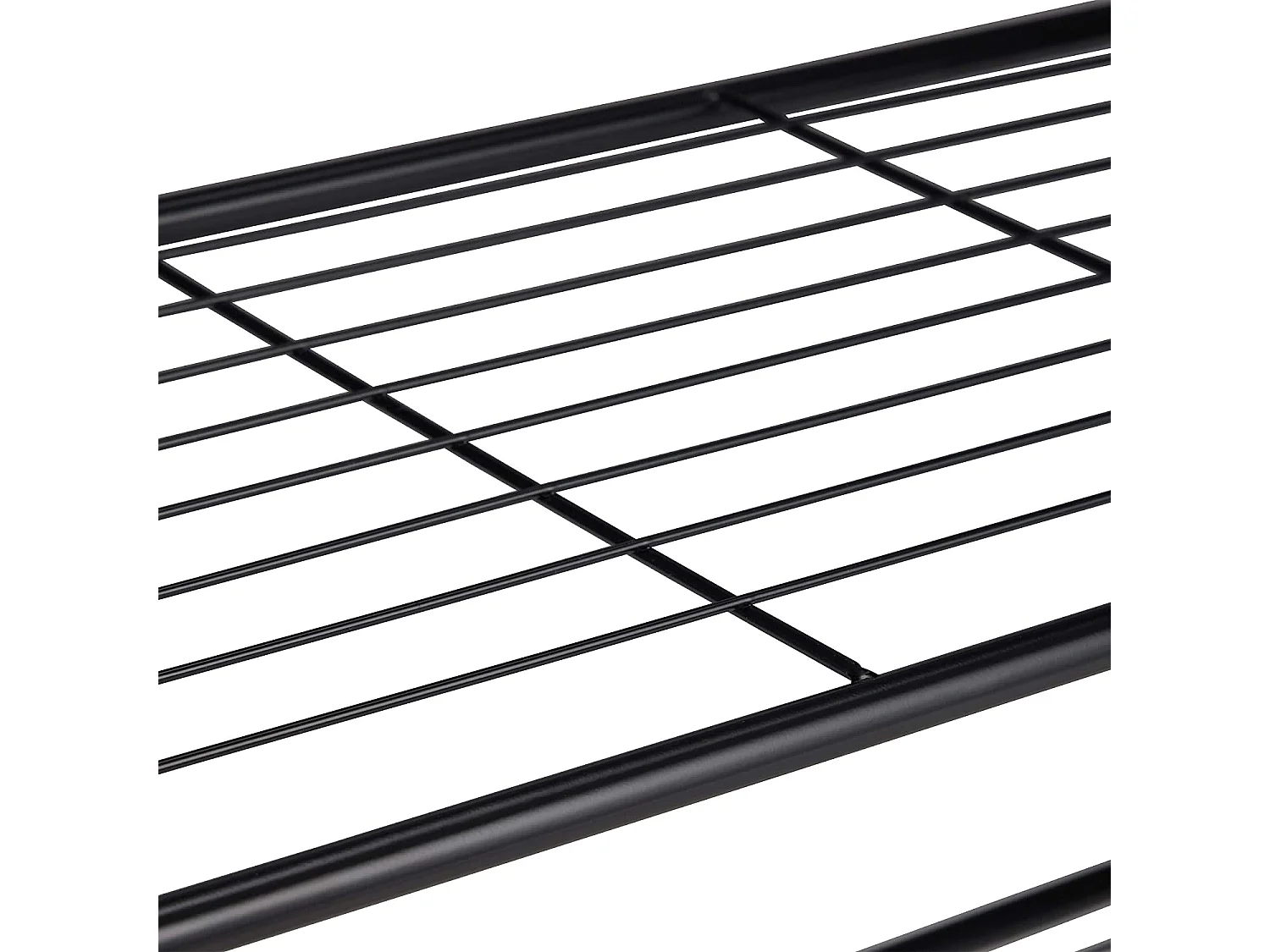 Armário guarda-roupa sobre rodas com prateleiras pretas 13_0001956