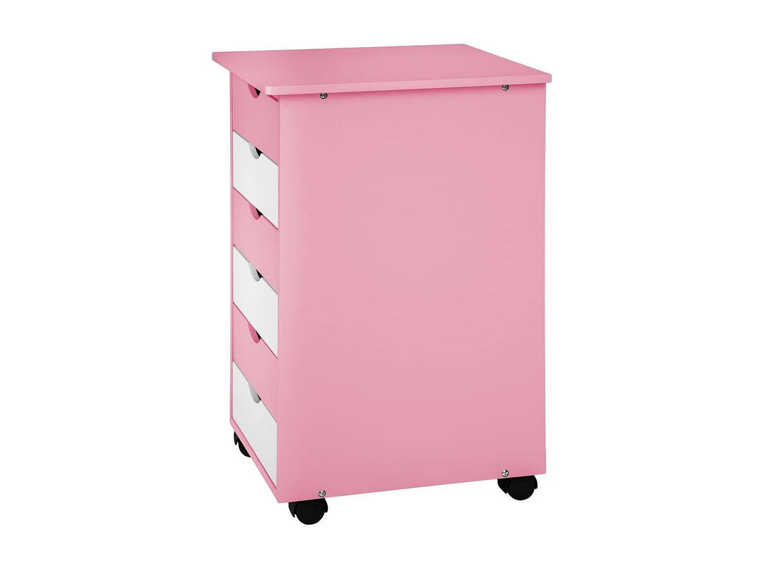 Caisson de bureau meuble en bois rose 0508104