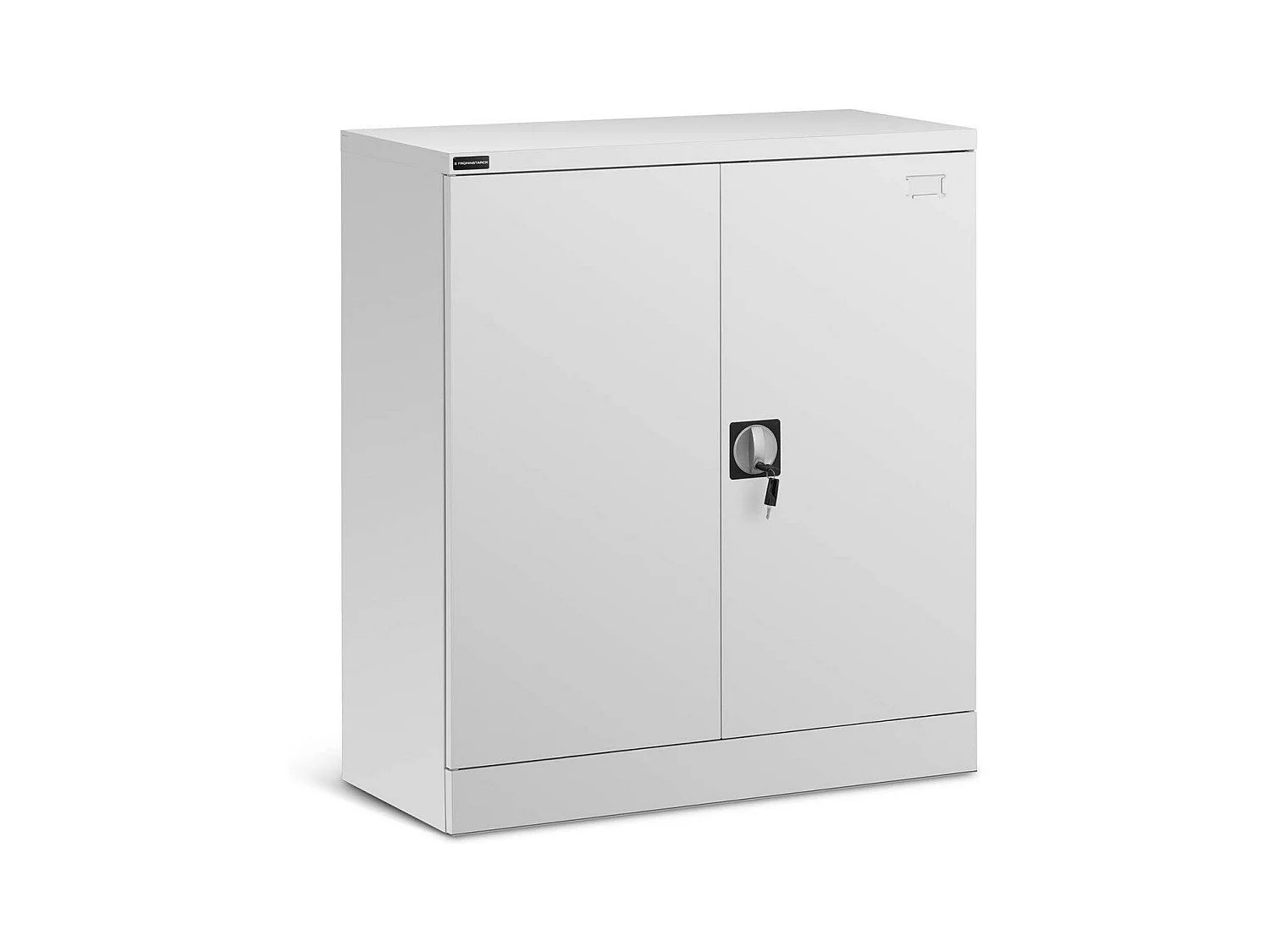 Armário de escritório metálico aço 102 cm cinza 14_0000461