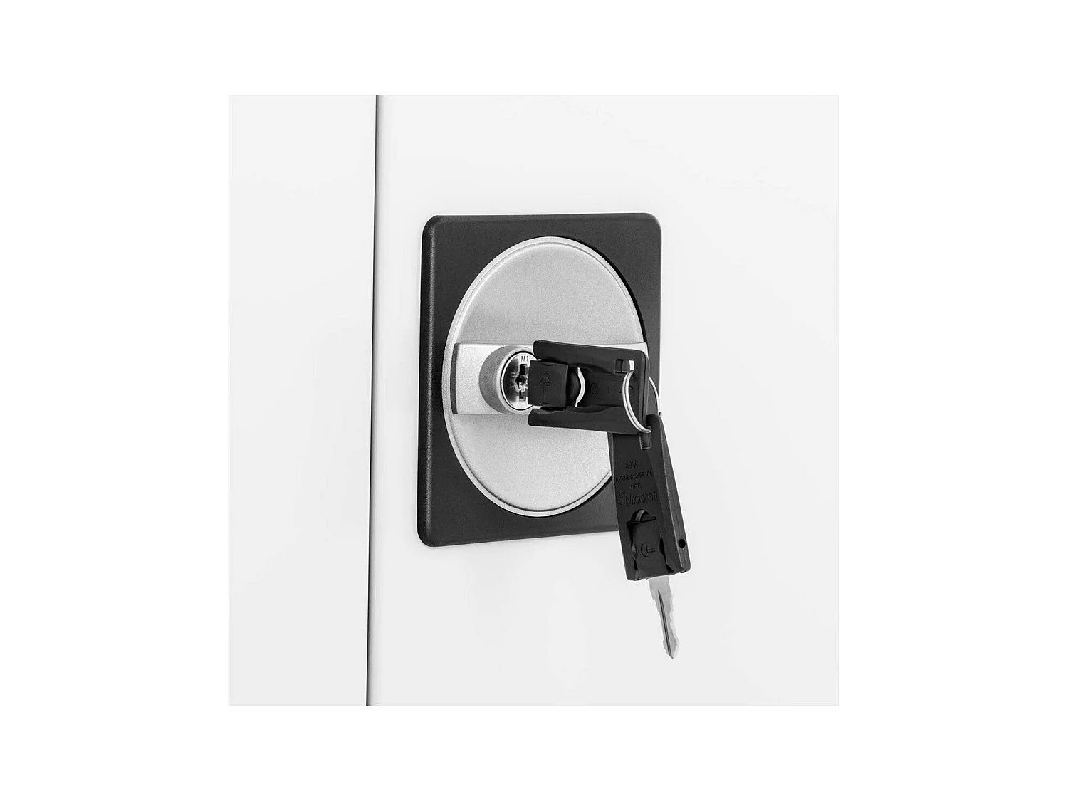 Armário de escritório metálico aço 102 cm cinza 14_0000461