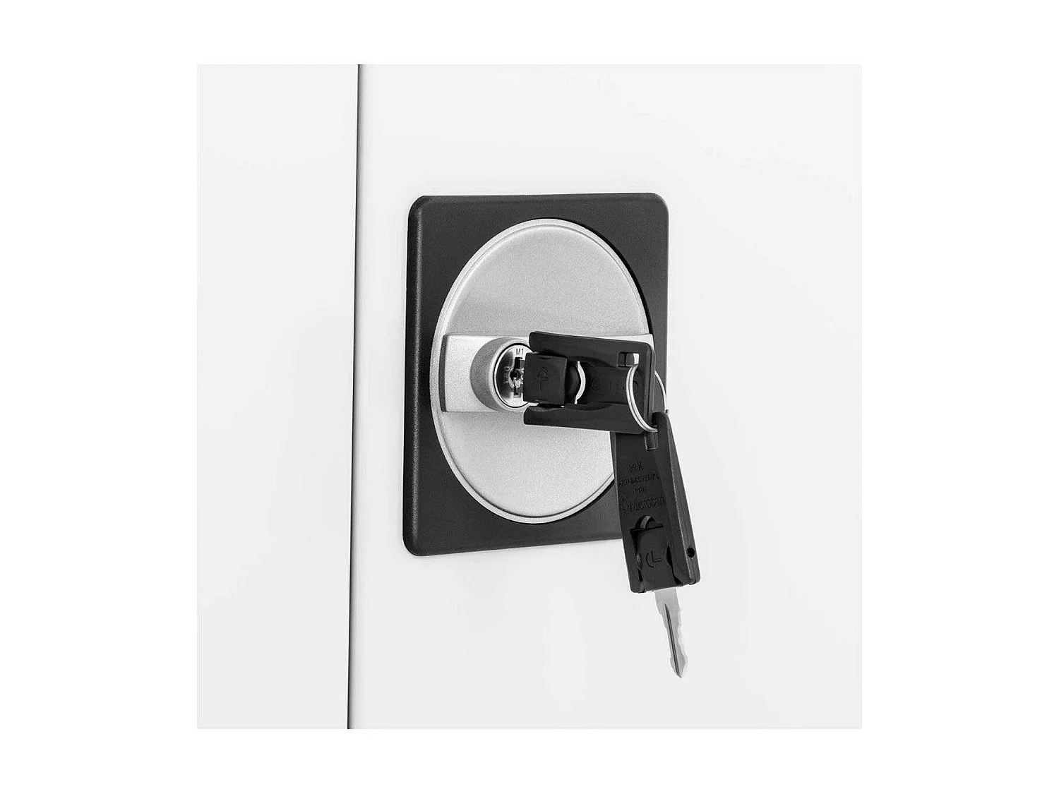 Armário de escritório metálico aço 102 cm cinza 14_0000461