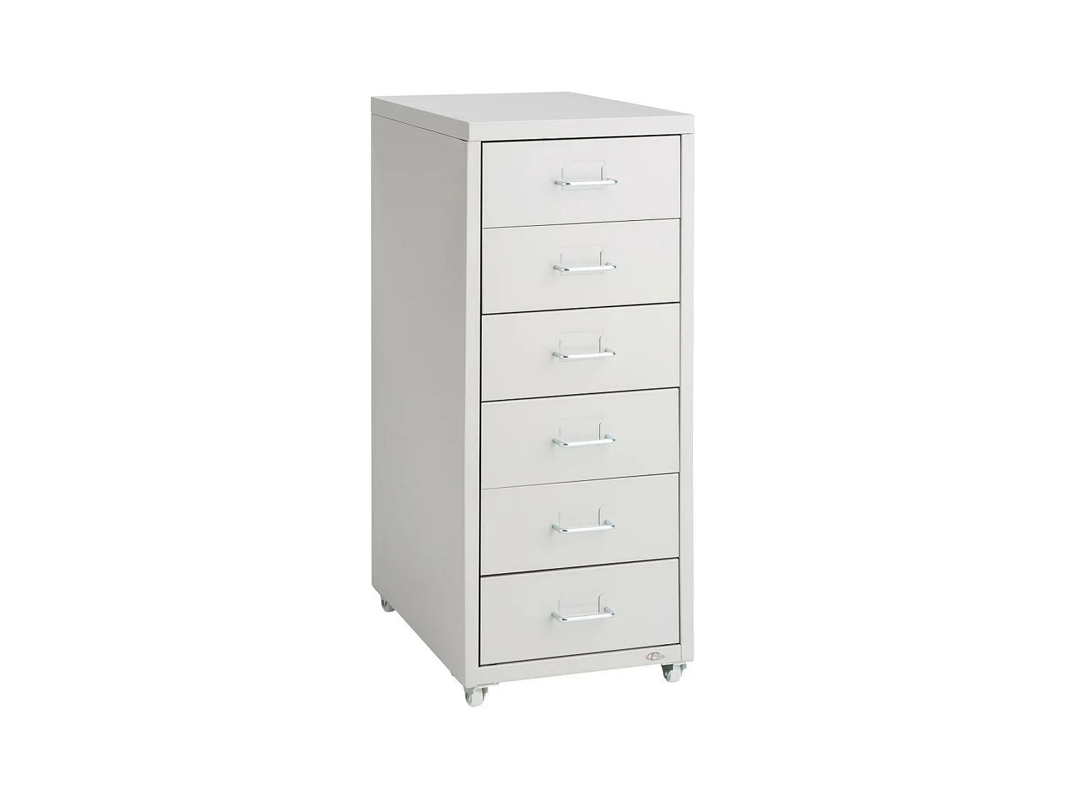 Caisson de bureau 69 métal grise 28 x 41 x 69 cm 08_0000394
