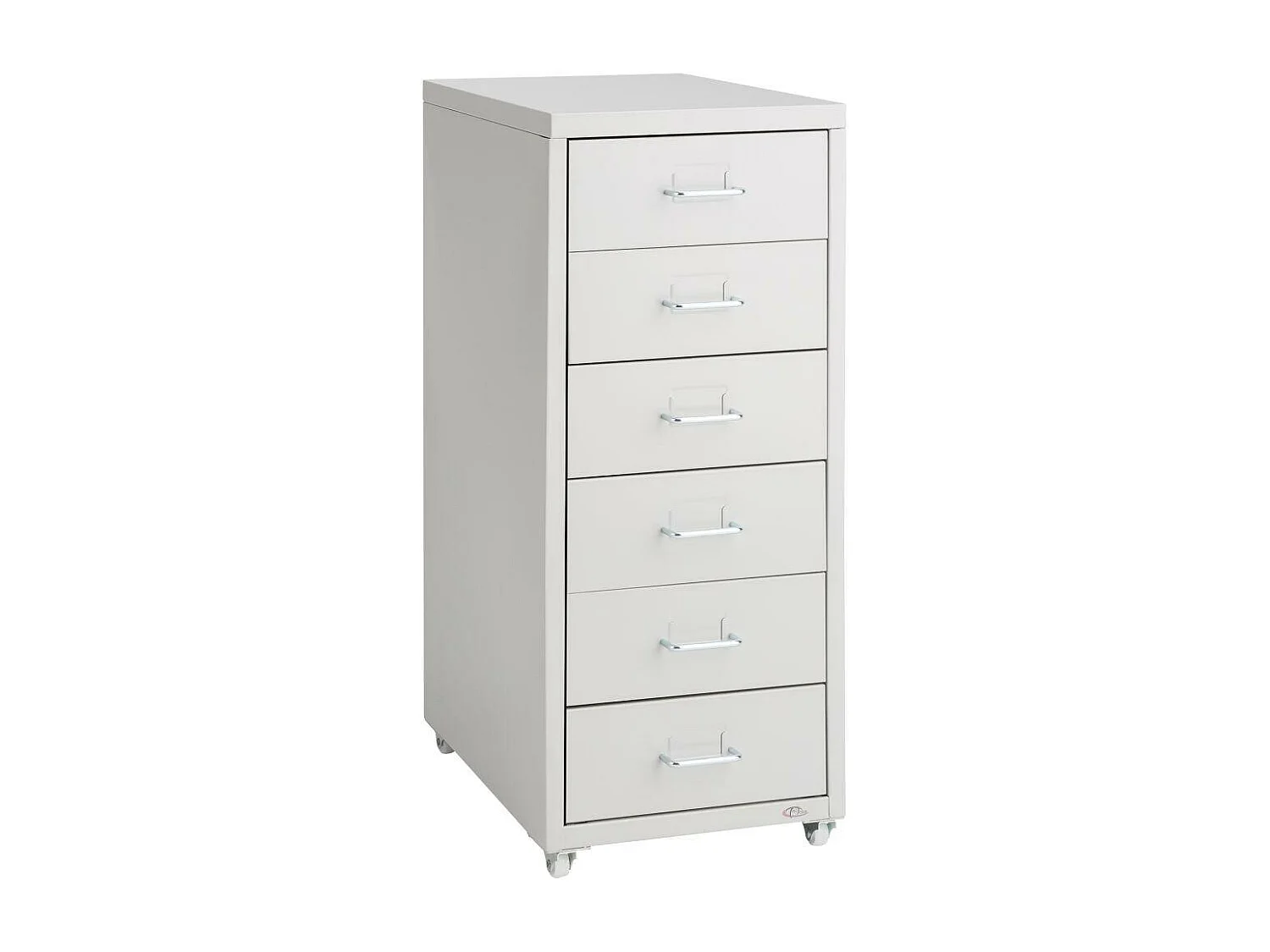 Caisson de bureau 69 métal grise 28 x 41 x 69 cm 08_0000394