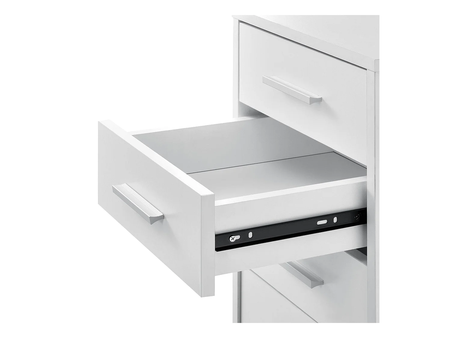 Pedestal móvil con 5 cajones en MDF 63 cm blanco 03_0001245