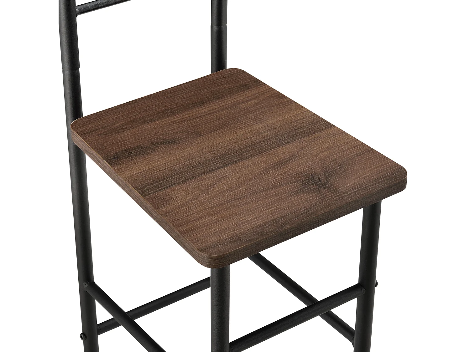 Valet de chambre nuit métal marron 44.5 x 45 x 107 cm 03_0006284