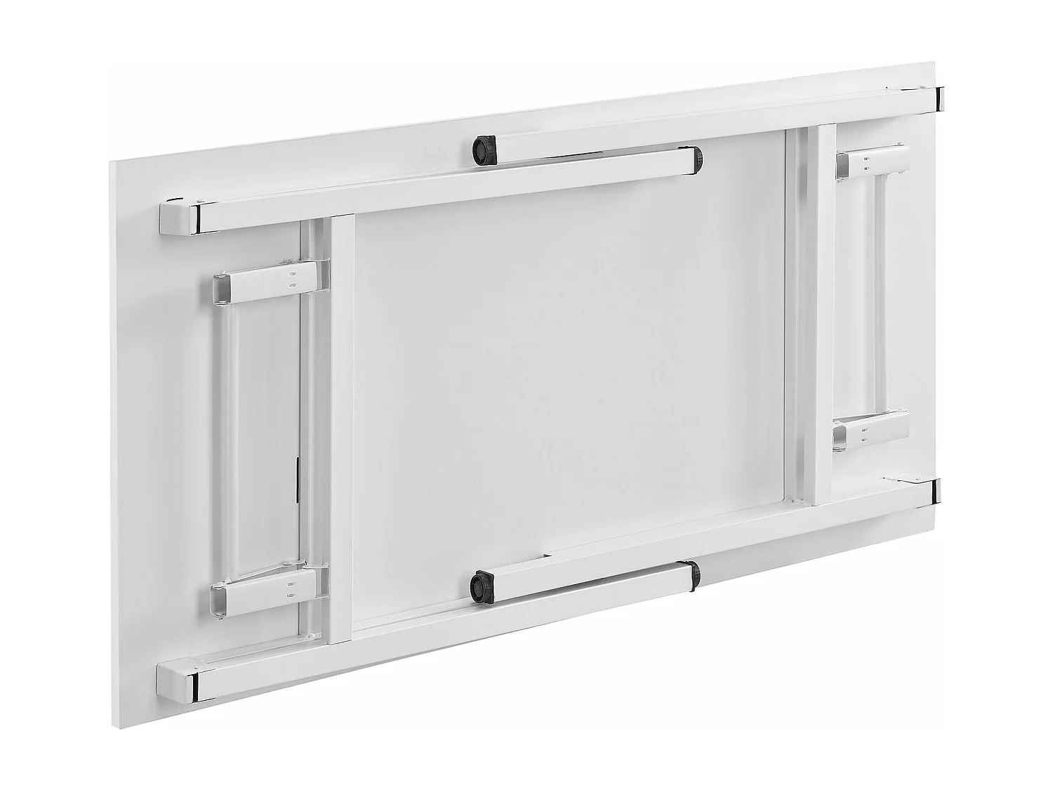 Table pliante de cuisine blanche 120 x 60 x 76.4 cm 03_0004361