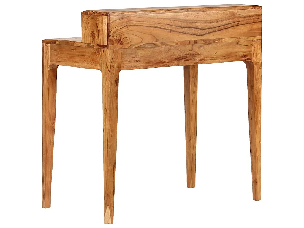 Bureau table meuble travail bois marron 88 x 50 x 90 cm 0502139