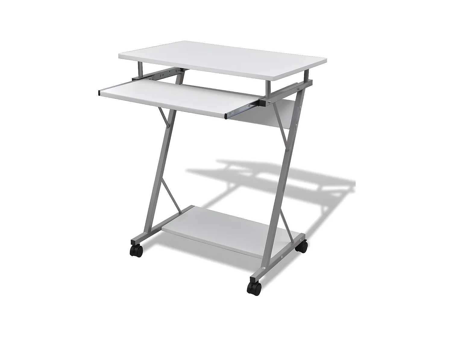 Bureau table meuble travail blanche 60 x 40 x 75 cm 0502140