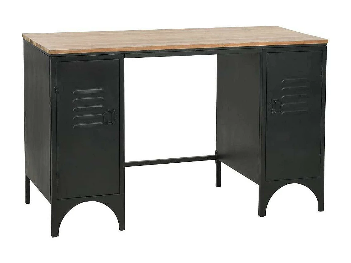 Bureau table meuble travail marron 120 x 50 x 76 cm 0502119
