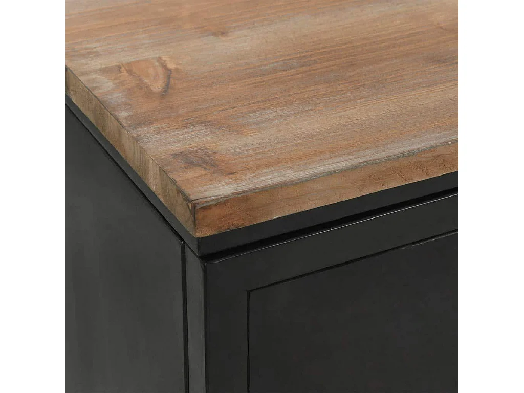 Bureau table meuble travail marron 120 x 50 x 76 cm 0502119