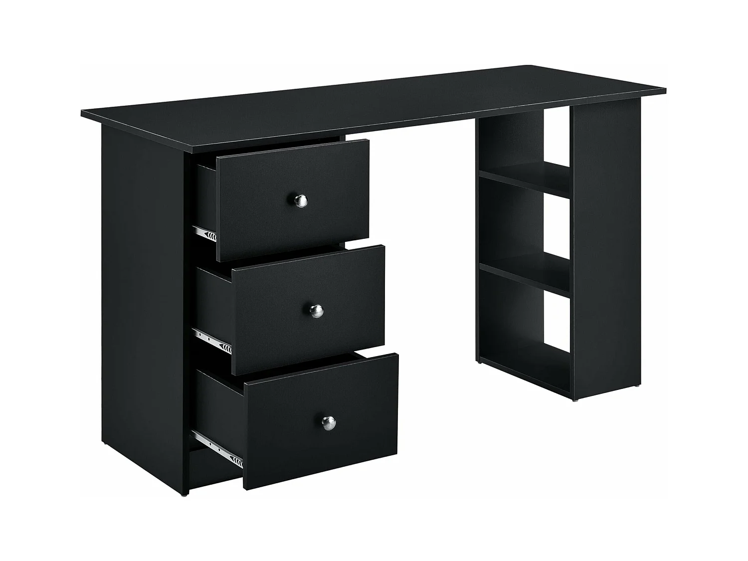 Bureau table poste de bois marron 120 x 49 x 72 cm 03_0004713