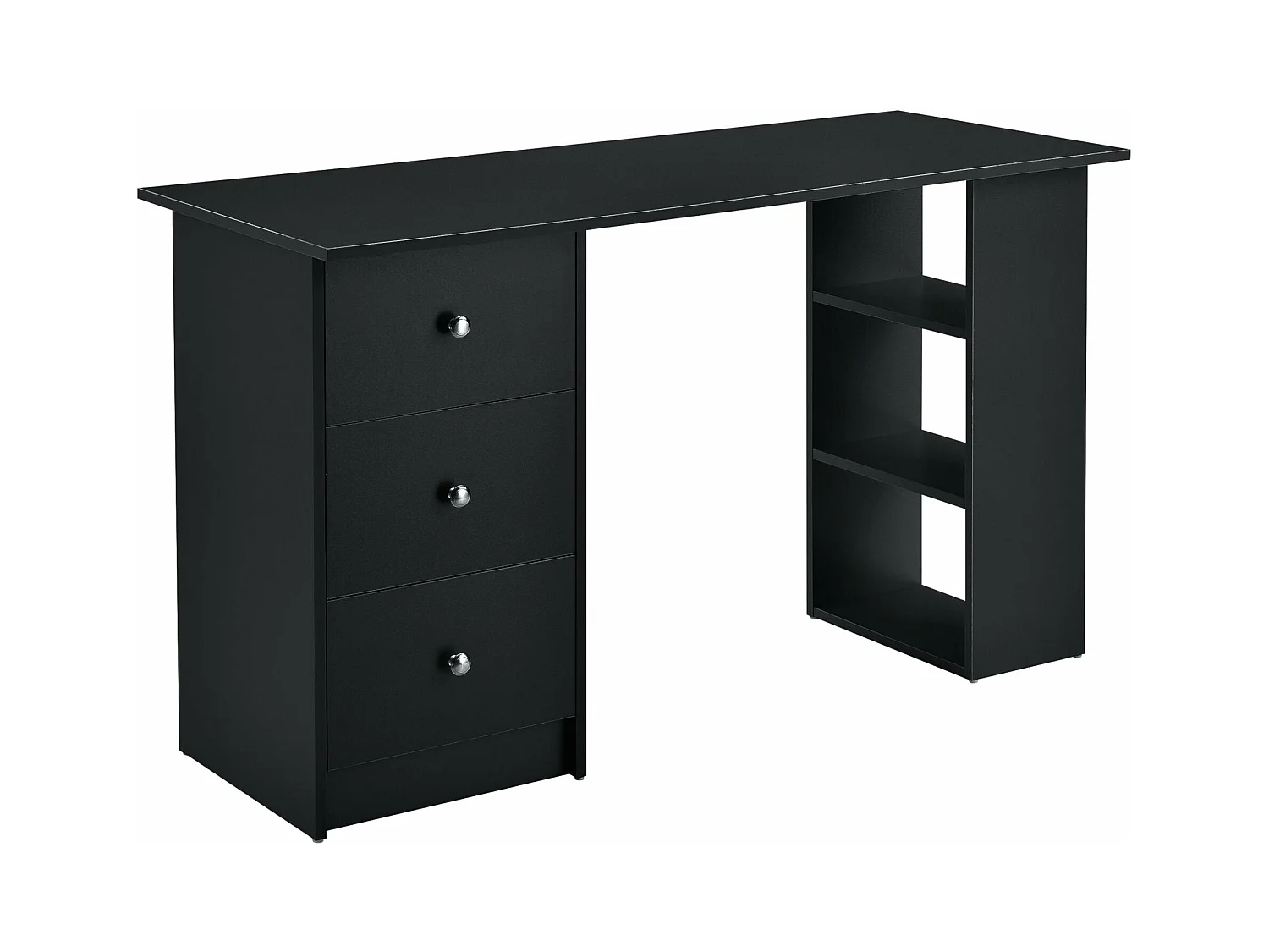 Bureau table poste de bois marron 120 x 49 x 72 cm 03_0004713