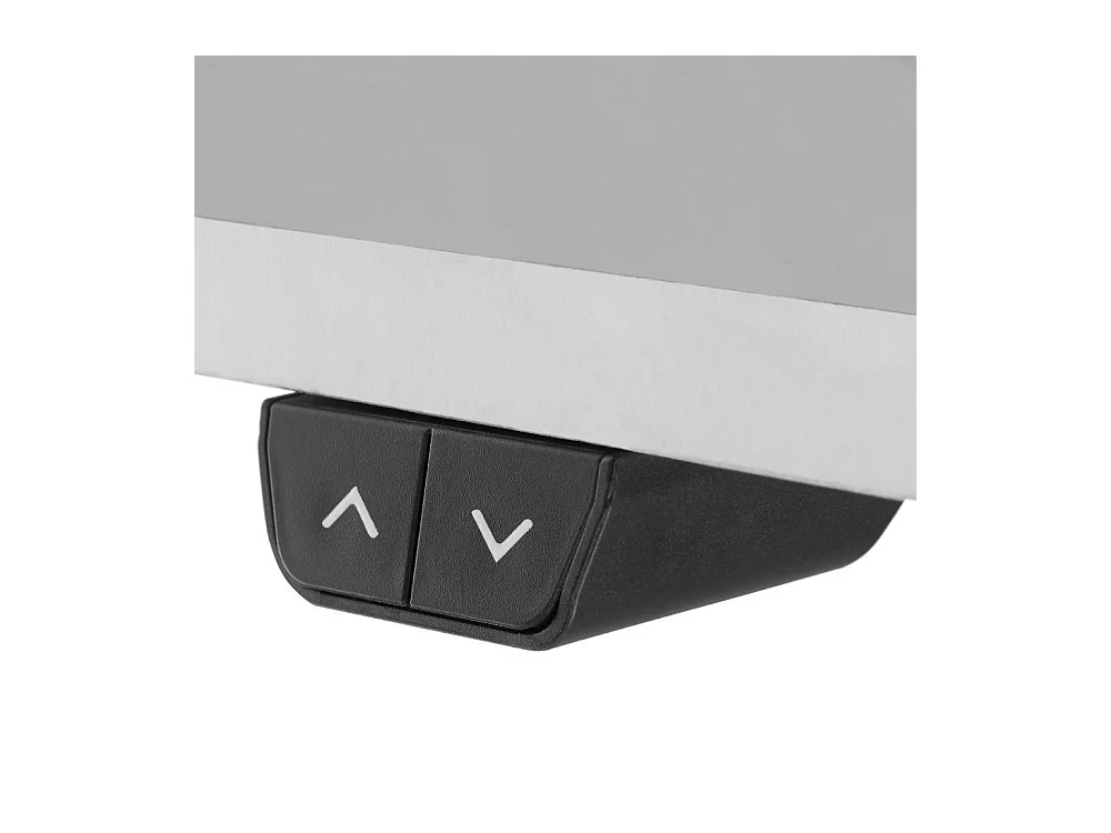 Escritorio sit-stand con mueble de acero (base) 1 función blanco 08_0000386