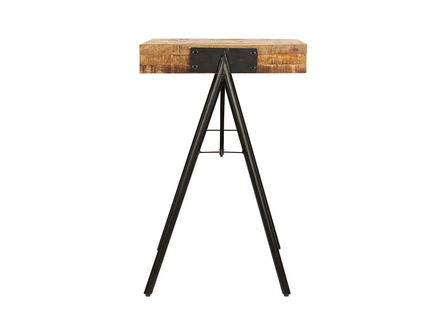 Bureau table meuble travail bois marron 118 x 50 x 75 cm 0502085