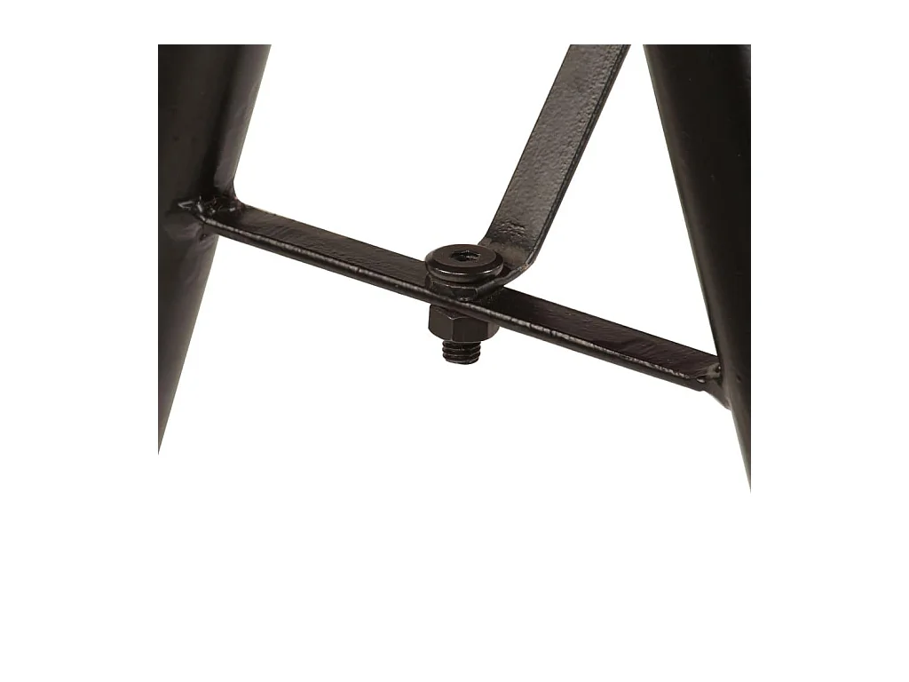 Bureau table meuble travail bois marron 118 x 50 x 75 cm 0502085