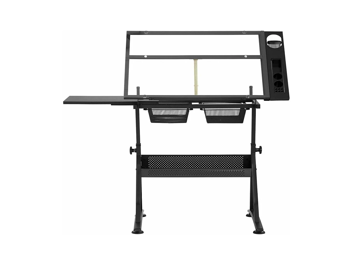 Table à dessin bureau verre 140 x 60 x 92 cm 14_0003606