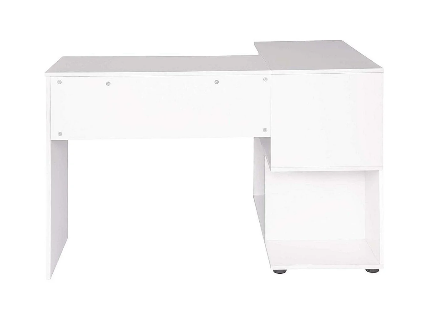 Bureau adulte d'angle avec blanche 120 x 100 x 77 cm 19_0000549