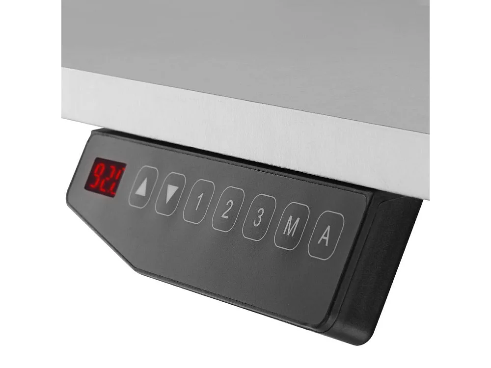 Bureau assis debout meuble noire 121 x 65 x 121 cm 08_0000389