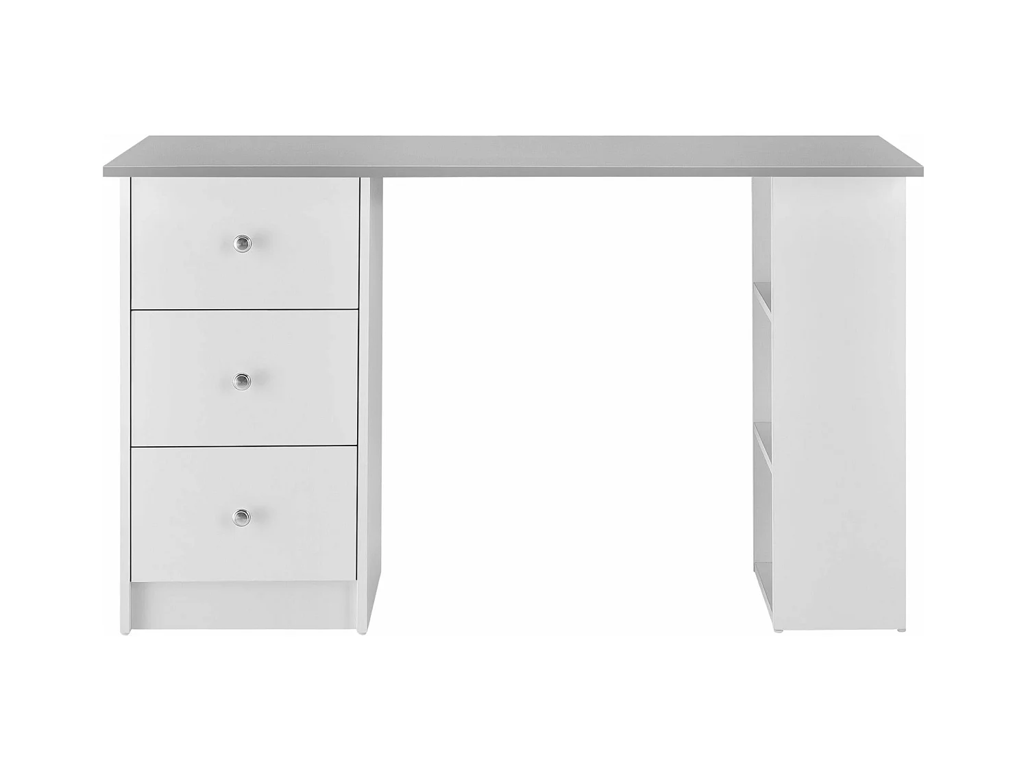 Bureau table de bureau bois blanche 120 x 49 x 72 cm 03_0004710