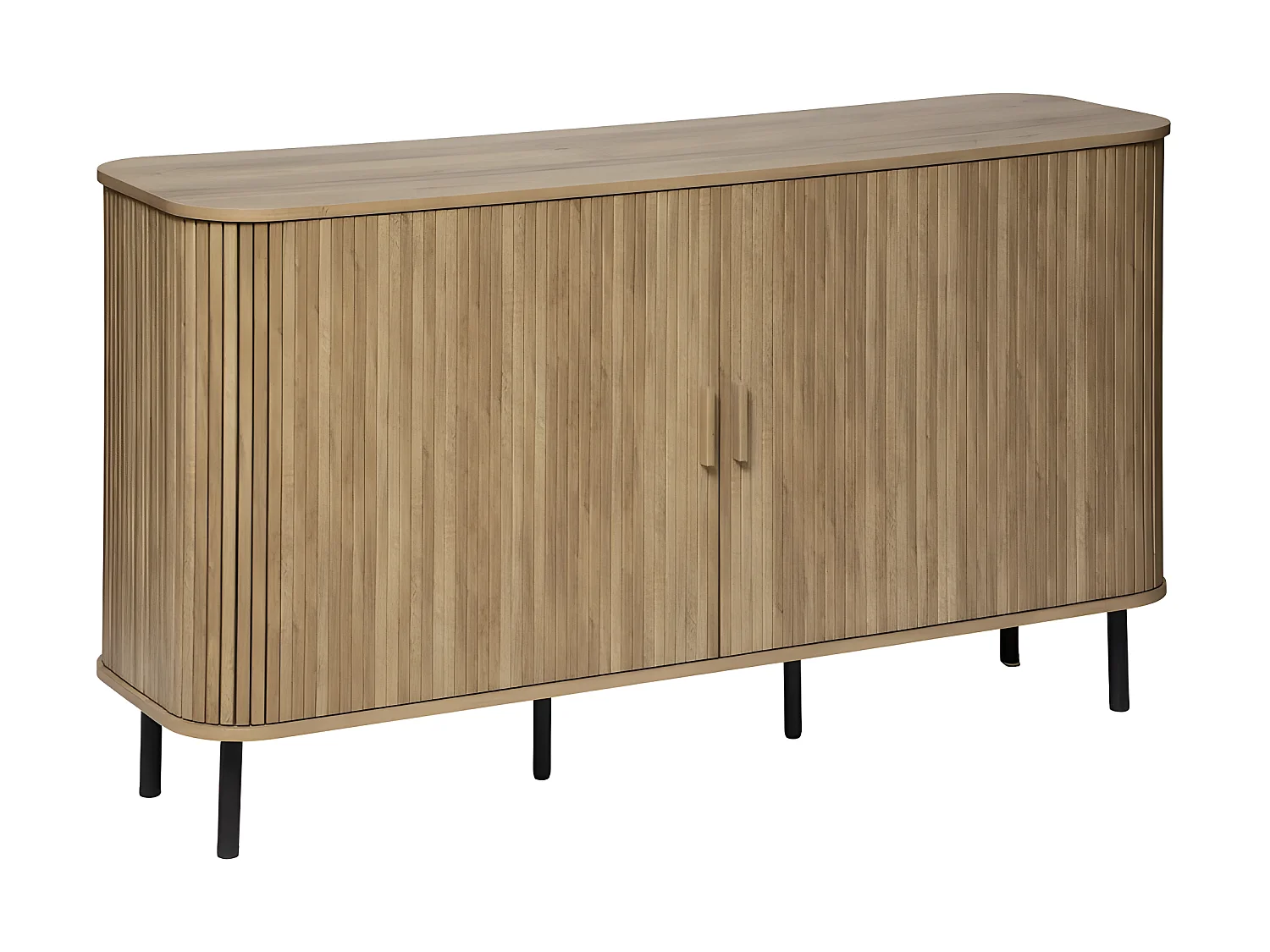 Buffet 2 Portes & 6 Niches "Colva" 140cm Beige