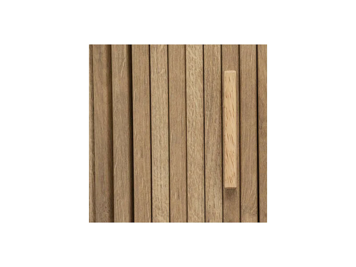 Buffet 2 Portes & 6 Niches "Colva" 140cm Beige