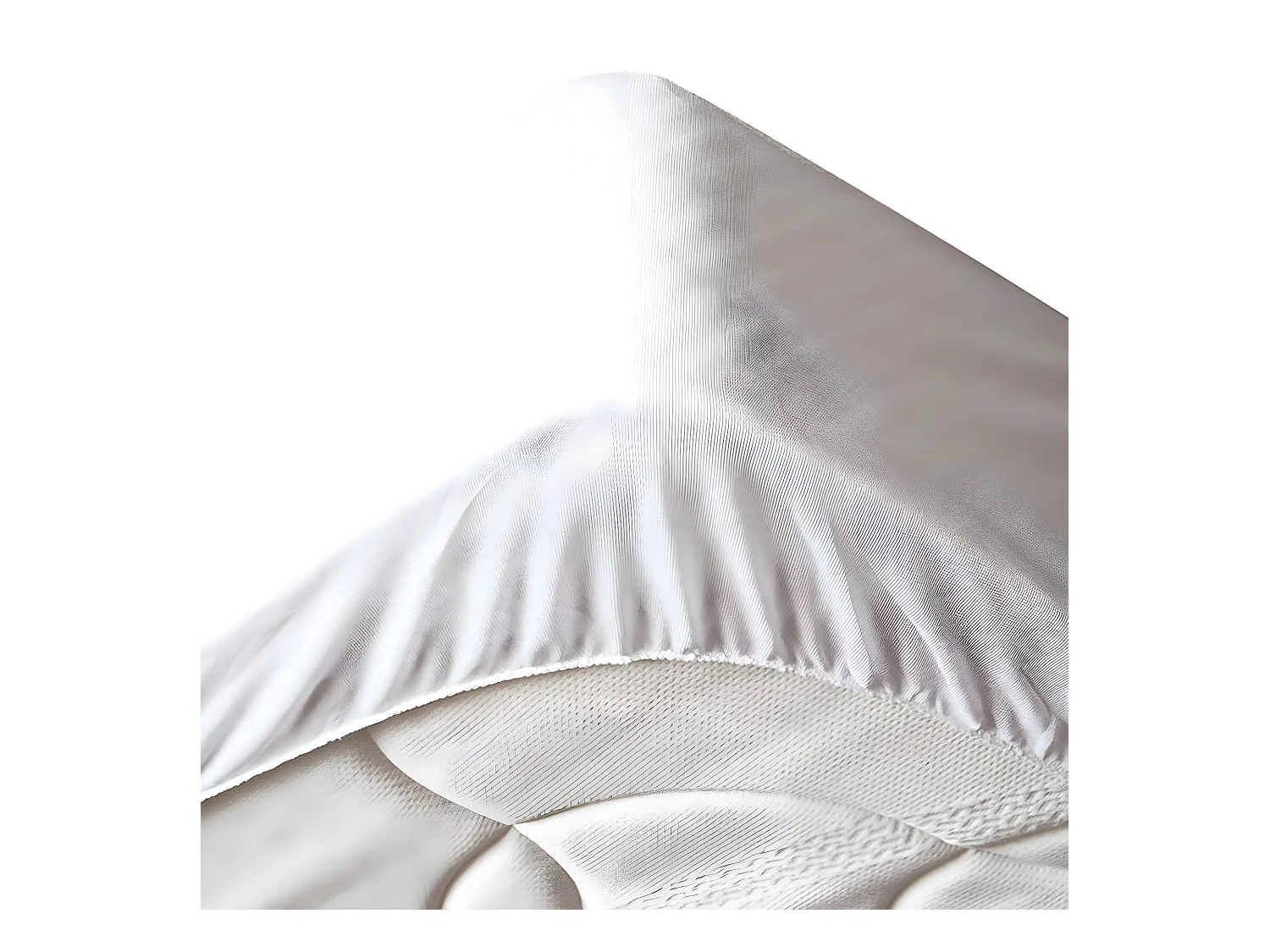 Alèse plastifiée dessus éponge lit taille 140 x 190 cm