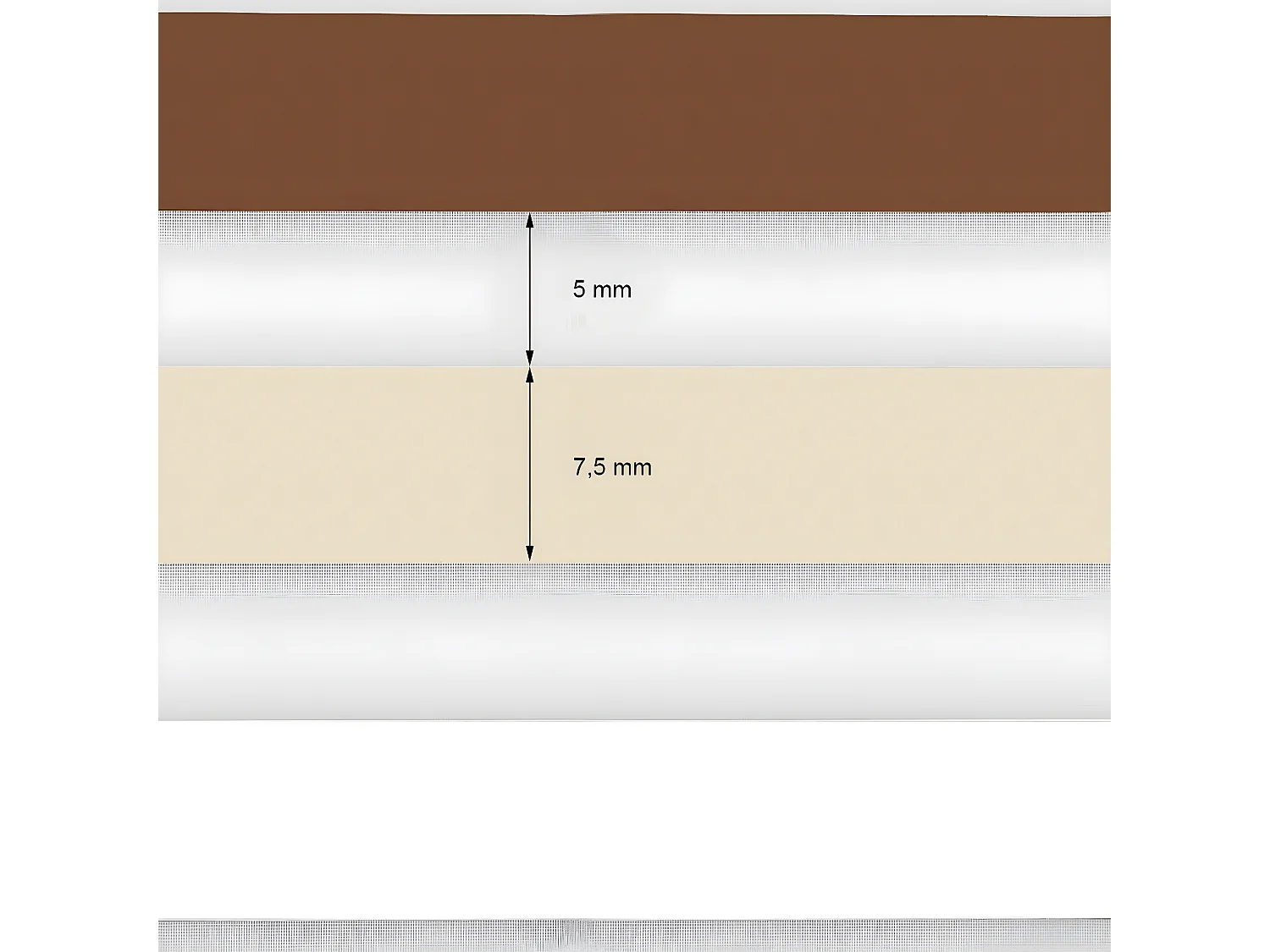 Estor enrollable doble para ventana duo rollo 90 x 230 cm blanco ECD Germany