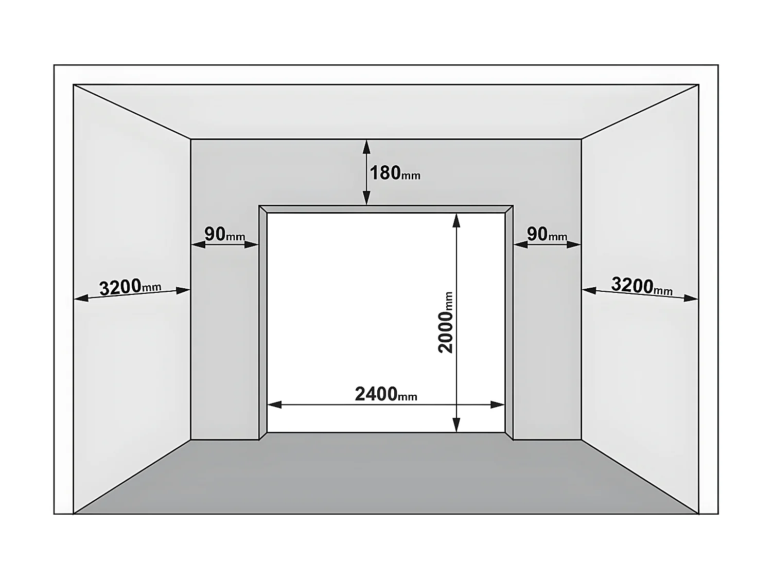 Porta per garage sezionale a cassette Bianco con finestre motorizzate - CAOPAS