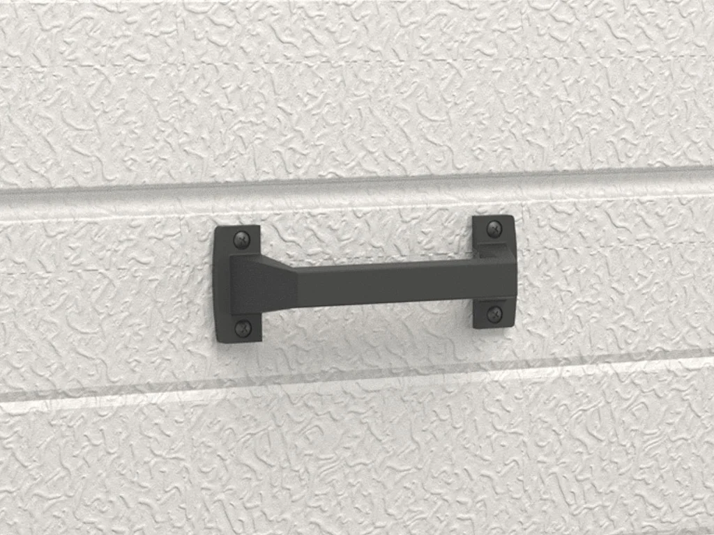 Porte de garage sectionnelle à cassette anthracite avec moteur Somfy L254 x H218 cm - CAOPAS
