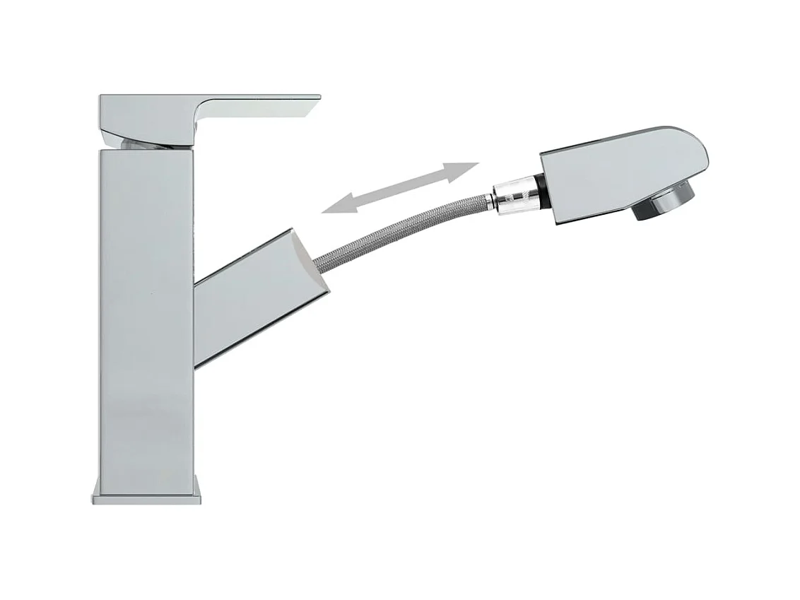 Robinet de lavabo rétractable 15.7 x 15.7 x 17.2 cm 02_0003525