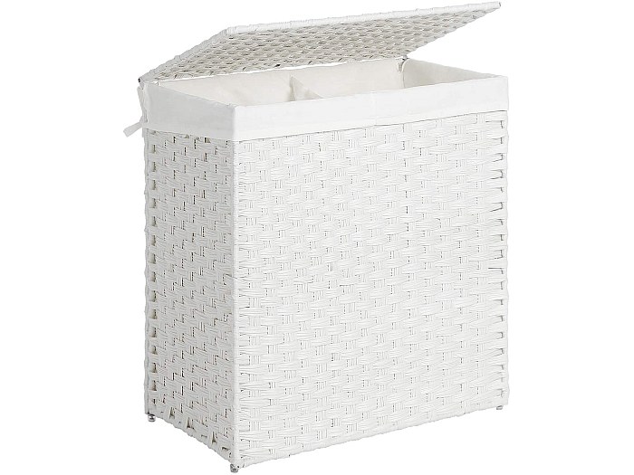 Panier De Rangement Sénégal – Corbeille à Linge – Art Africain Tressé Main – 32 Cm
