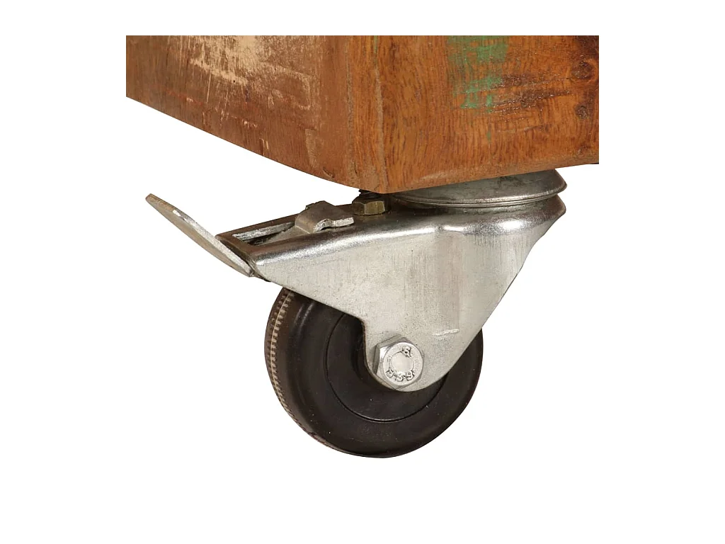 Meuble télé tv bois marron 120 x 30 x 36 cm 2502245