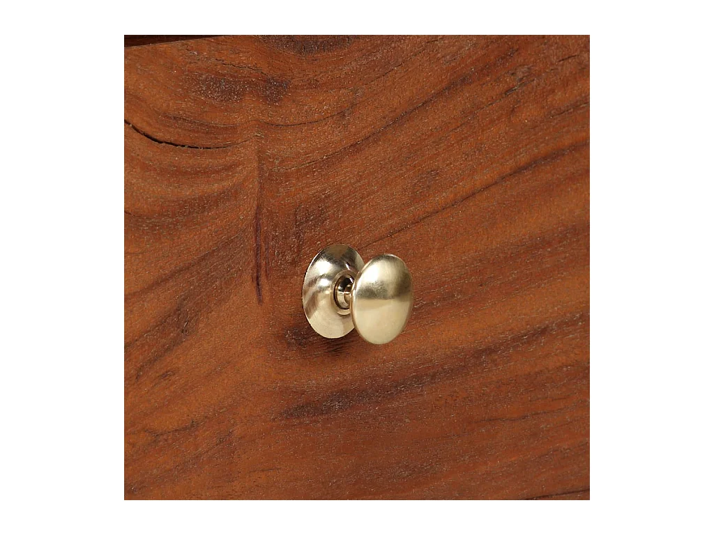 Mueble TV buffet TV diseño práctico madera maciza recuperada 140 cm 2502158