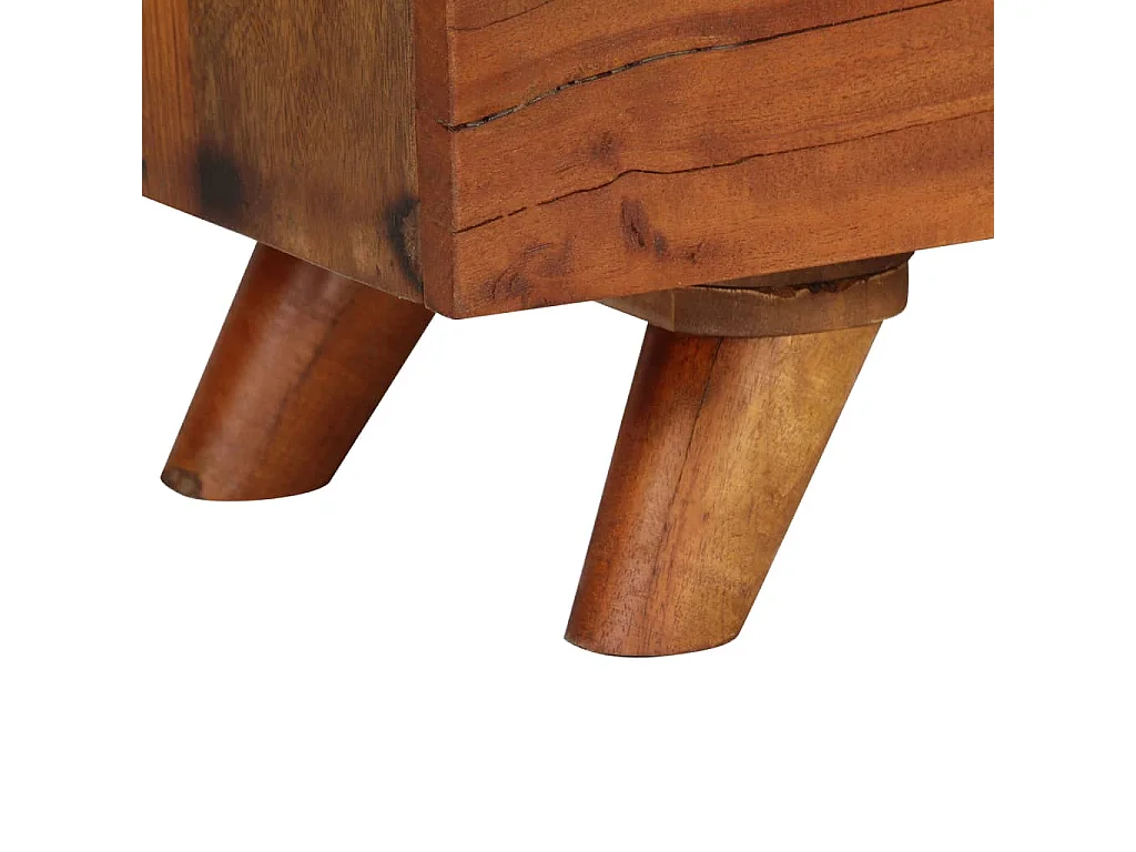 Móvel de TV Buffet de TV design prático madeira maciça recuperada 140 cm 2502158