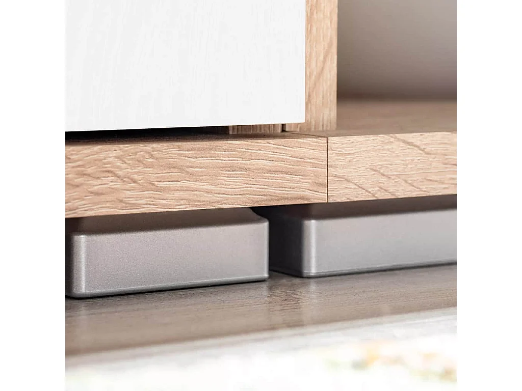 Meuble télé tv beige 260 x 30 x 180 cm 2502199