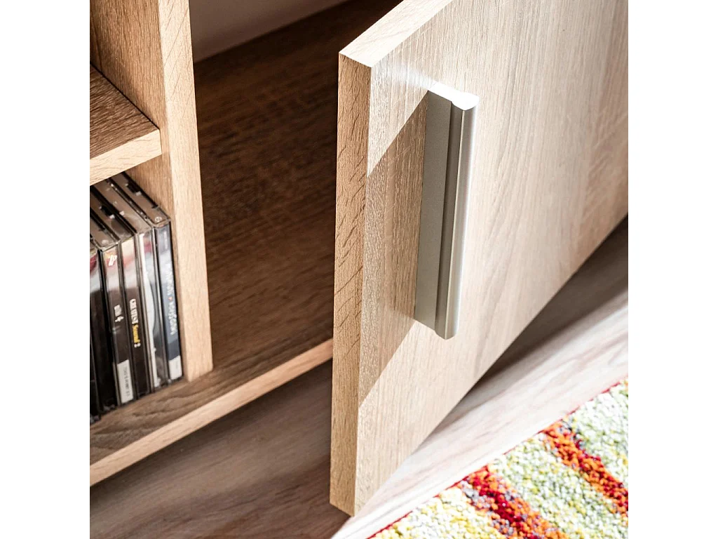 Meuble télé TV beige 260 x 30 x 180 cm 2502054