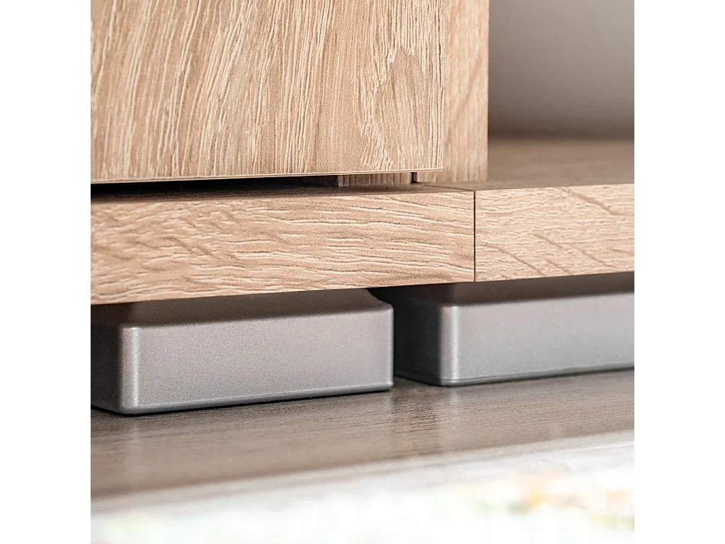 Meuble télé TV beige 260 x 30 x 180 cm 2502054