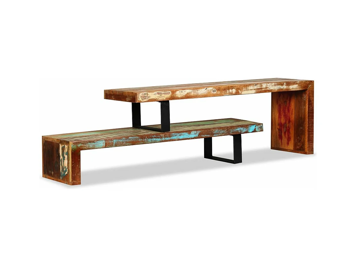 Mueble TV buffet TV diseño práctico madera maciza recuperada 2502155